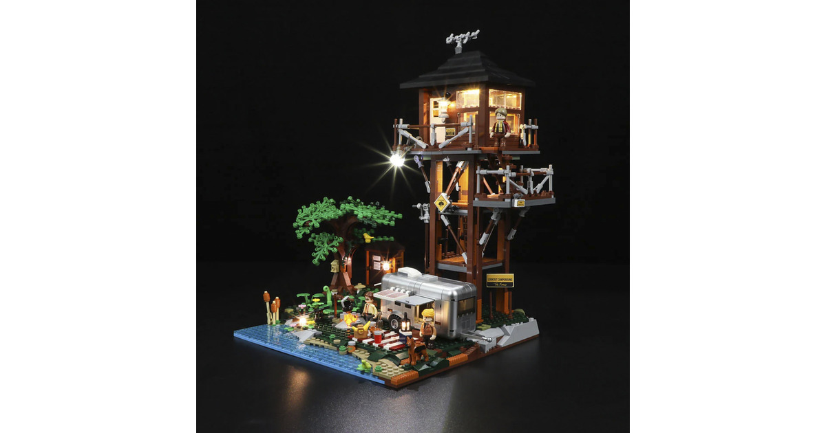 LumibricksRetro House - Lookout Campground Constructiespeelgoed  (F9022V2.0)