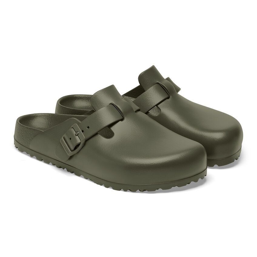 Birkenstock Sandale Boston EVA Narrow Fit - Vert