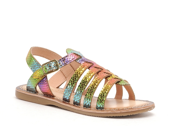 Bopy nu pieds enfant fatima multicolore