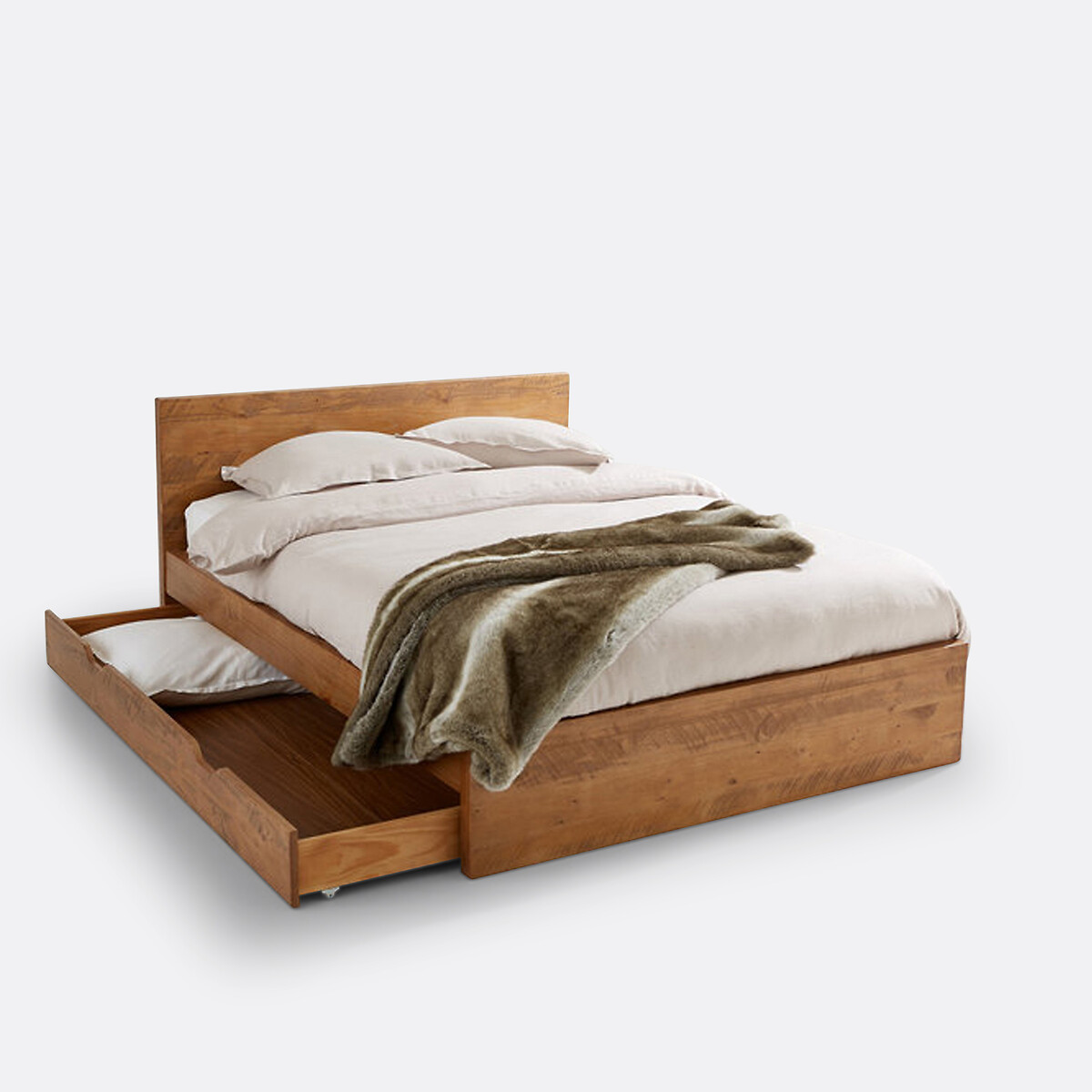 LA REDOUTE INTERIEURS<br>Gaveta de cama com rodas, Lunja