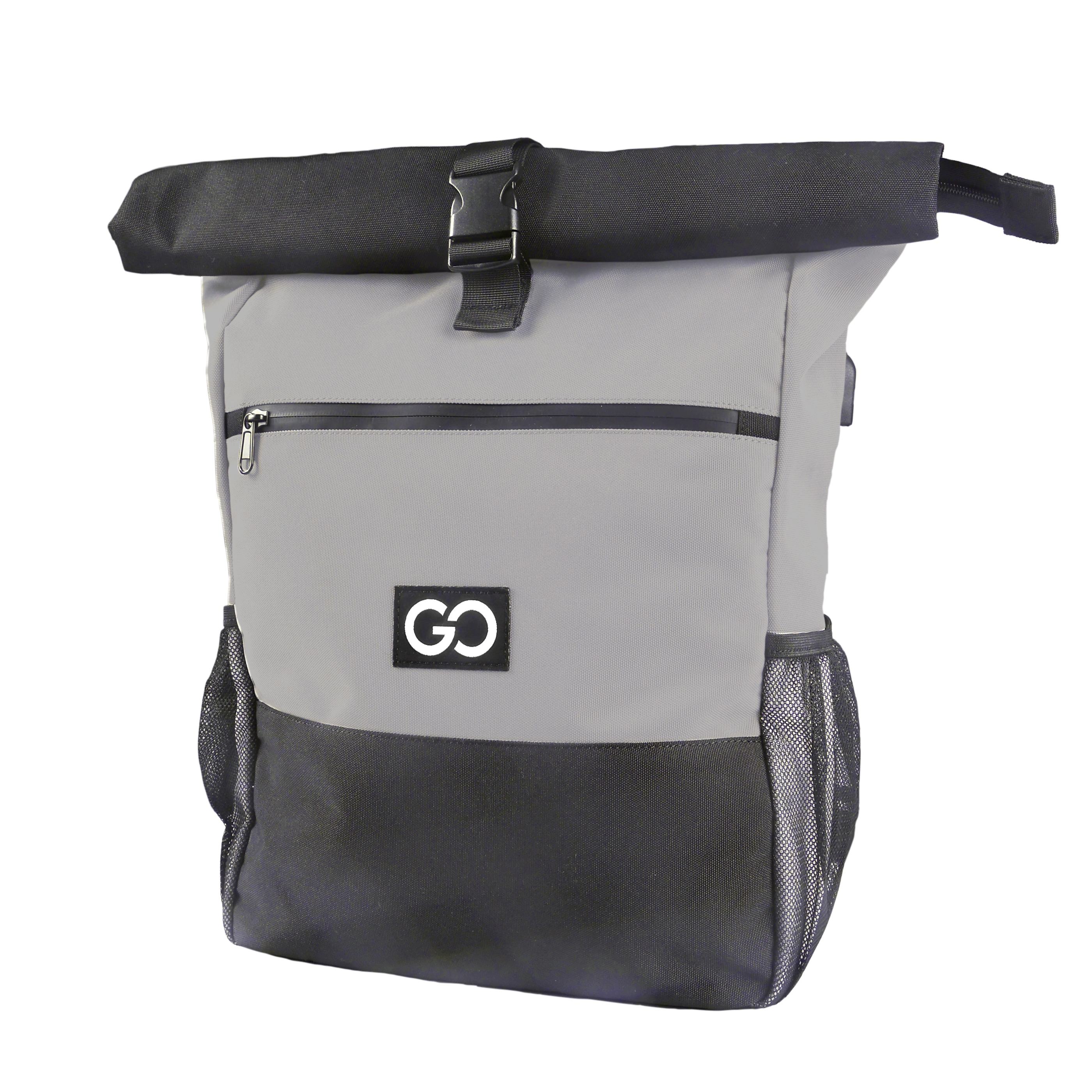 Rolltop Rucksack MERAN grau