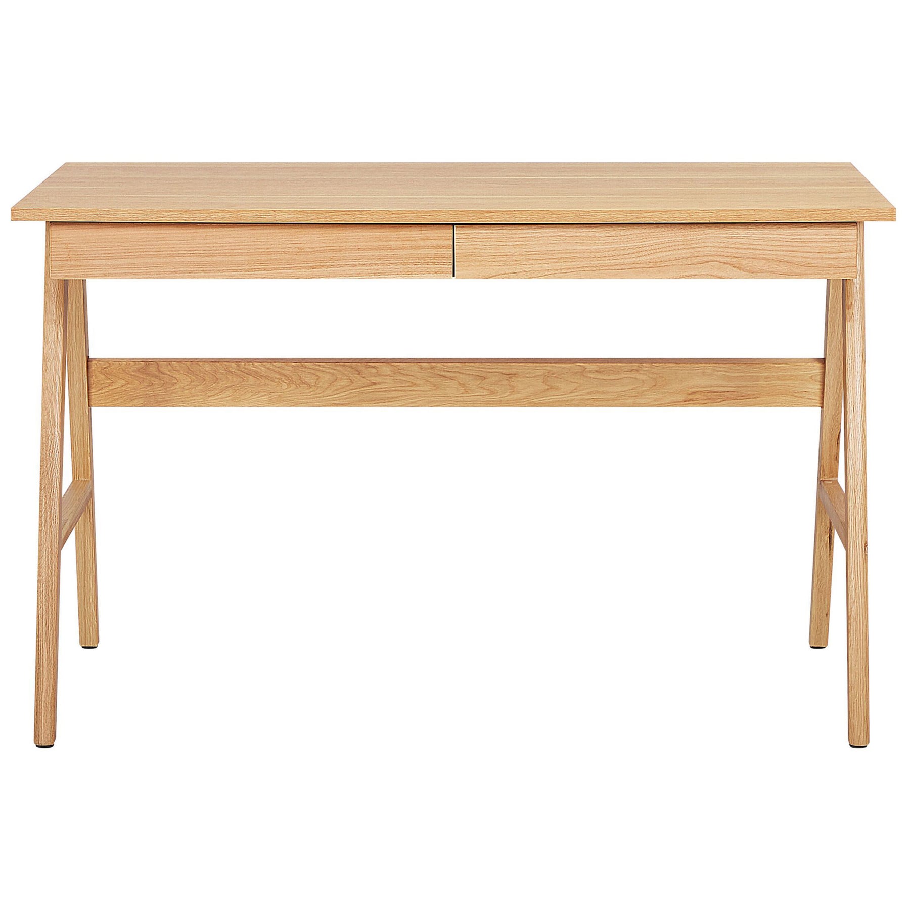 Beliani - SHESLAY - Bureau - Lichte houtkleur - MDF