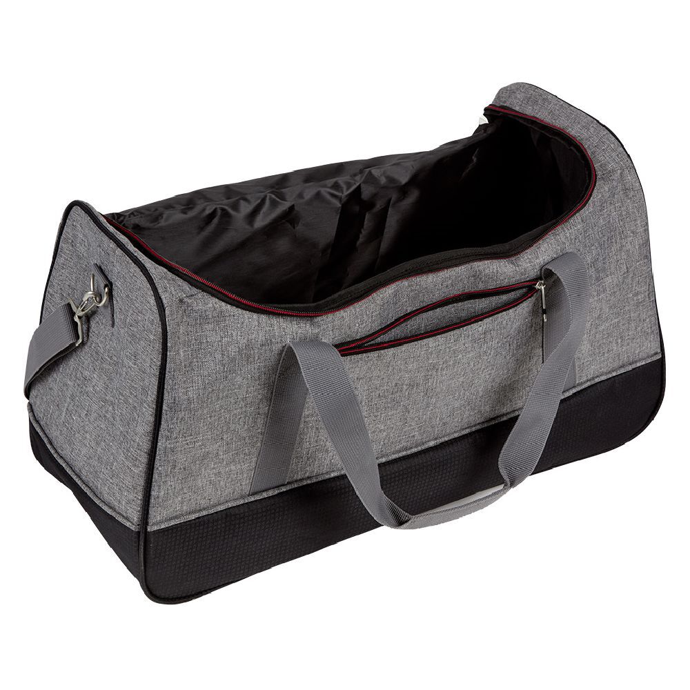 Sac de voyage souple gris et noir