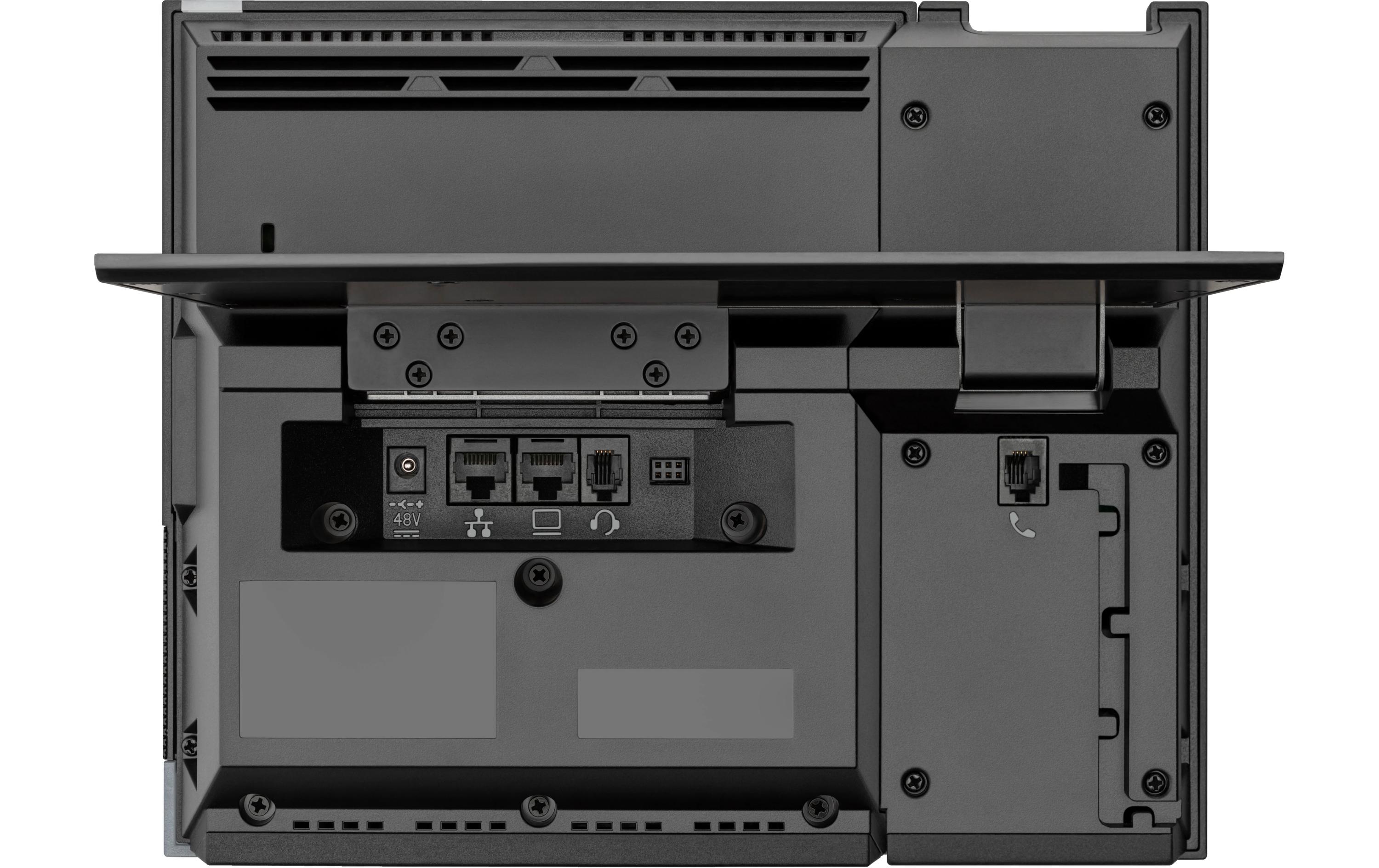 Tischtelefon Poly CCX 700 SIP Schwarz<br>Business-Media-Tischtelefon mit Farb-Touchscreen und 4 Mpx Kamera