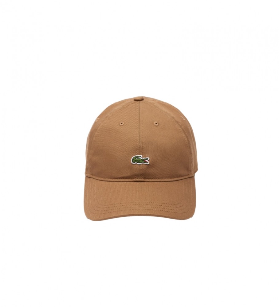 Boné marrom unissex Lacoste