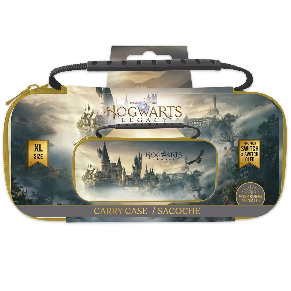 Freaks and Geeks XL Tragetasche für Nintendo Switch, Nintendo Switch OLED – Hogwarts Legacy