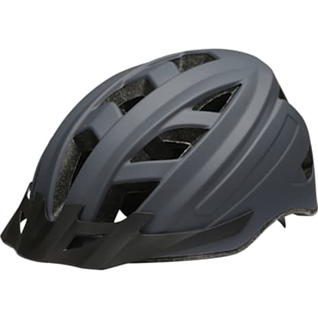 CSI cykelhjelm med lys - mat grå