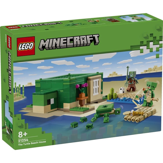 LEGO® Minecraft™ 21254 - Das Schildkrötenstrandhaus