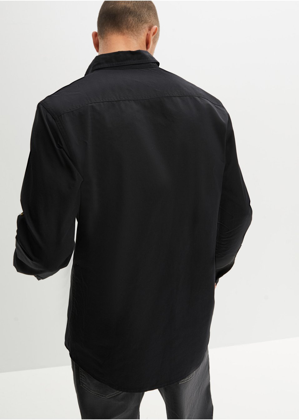 Chemise manches longues en twill