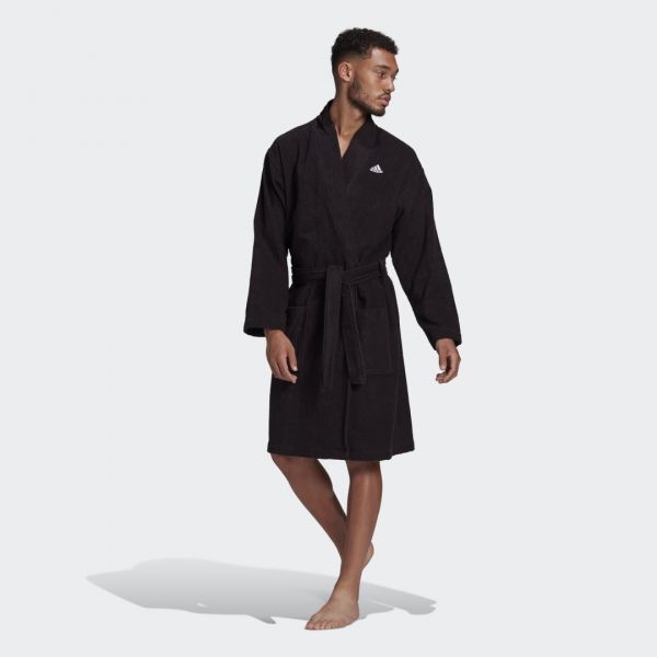 Adidas Roupão de Algodão Black XL - FS3373-XL