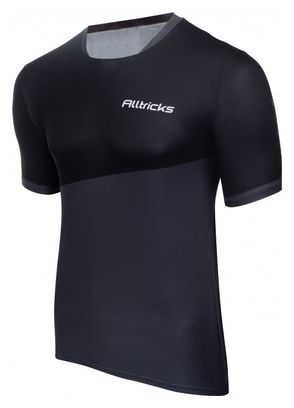 Maillot Manches Courtes Alltricks MTB Noir
