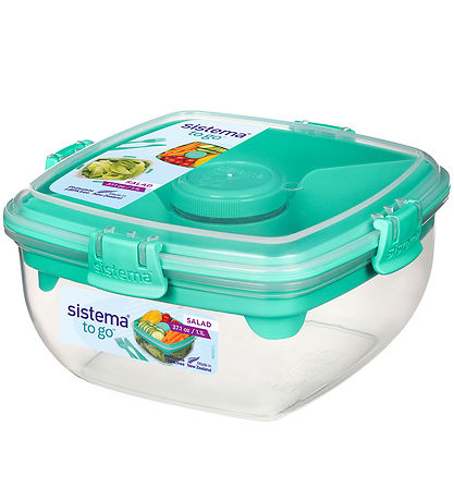 Sistema Brotdose m. Zubehör - Salad - 1.1 L - Türkis