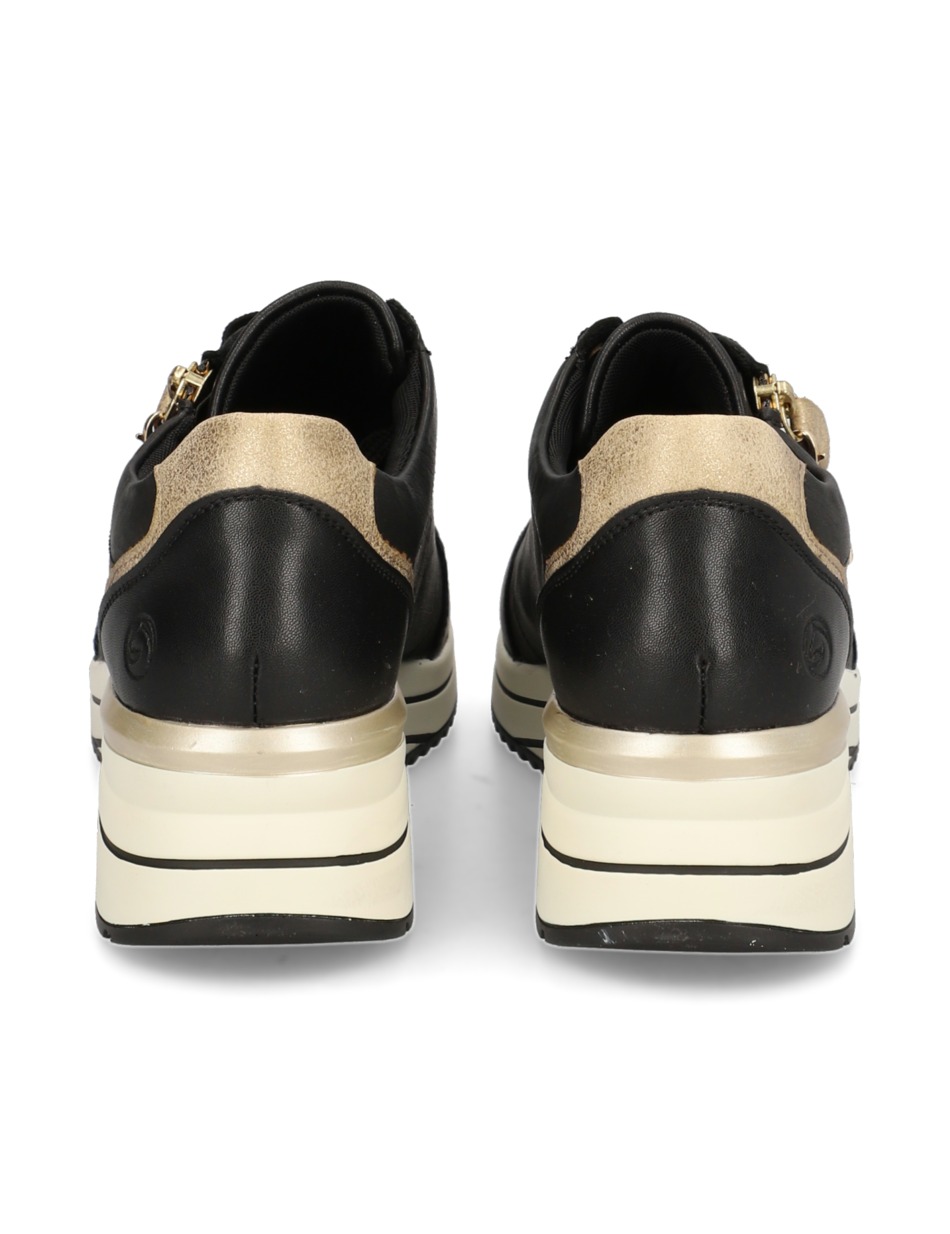 Lederkombination Sneaker
