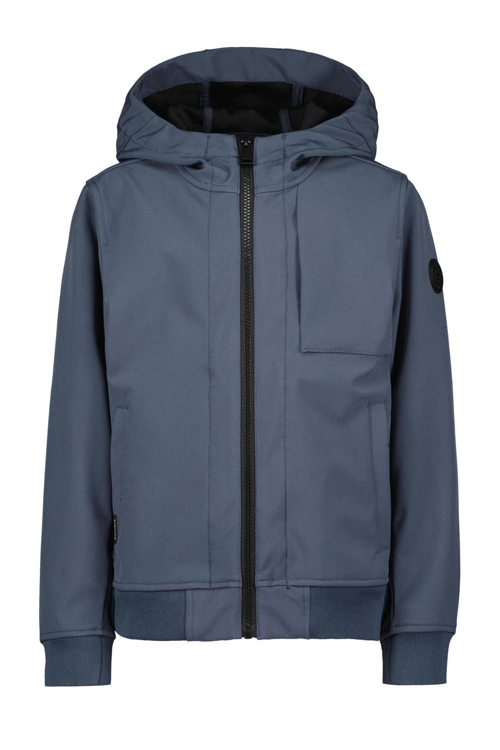 Airforce softshell jas zomer blauw