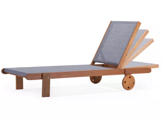 Bain de Soleil en bois exotique 