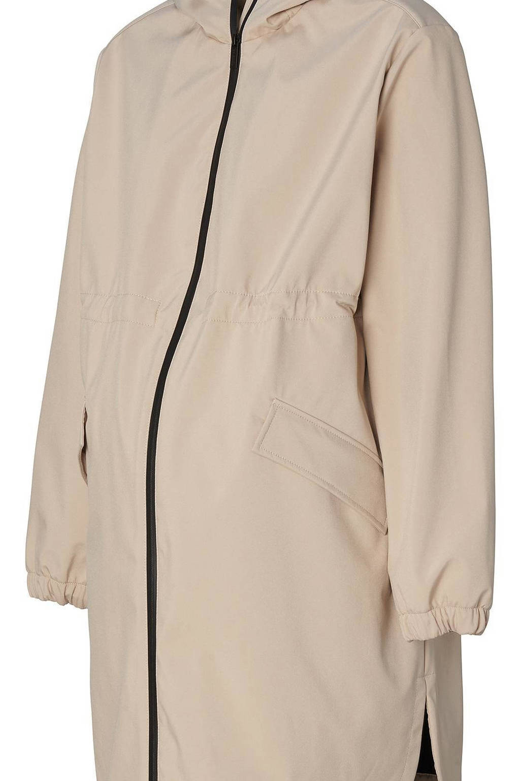 Noppies zwangerschaps- en draagjas Rey beige