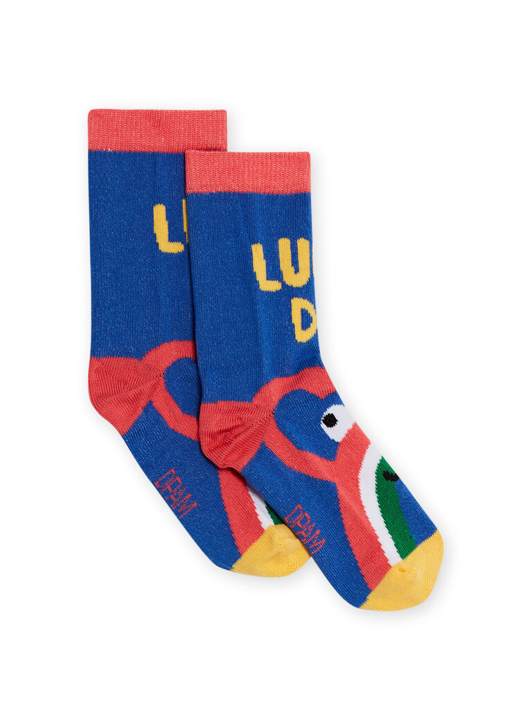 Chaussettes motifs arcs-en-ciel enfant garçon