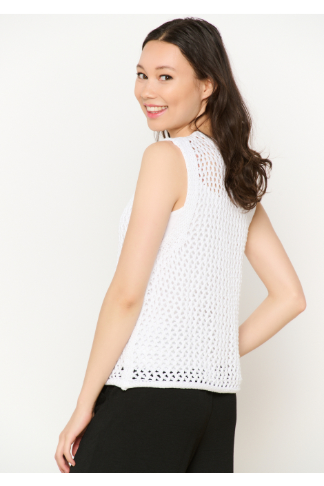 LolaLiza witte dames gilet