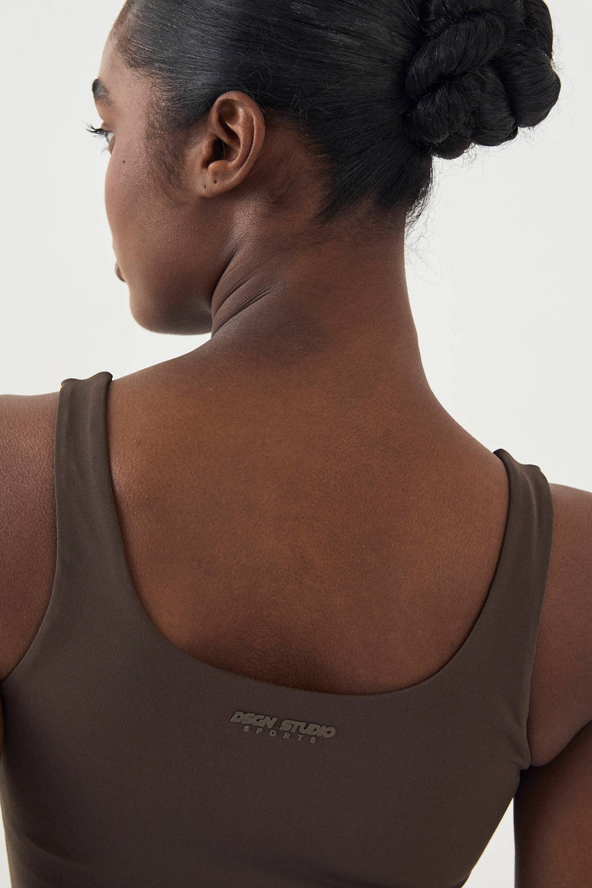 Débardeur Moulant À Col Rond Avec Rembourrage Dsgn Studio Ultra Sculpt