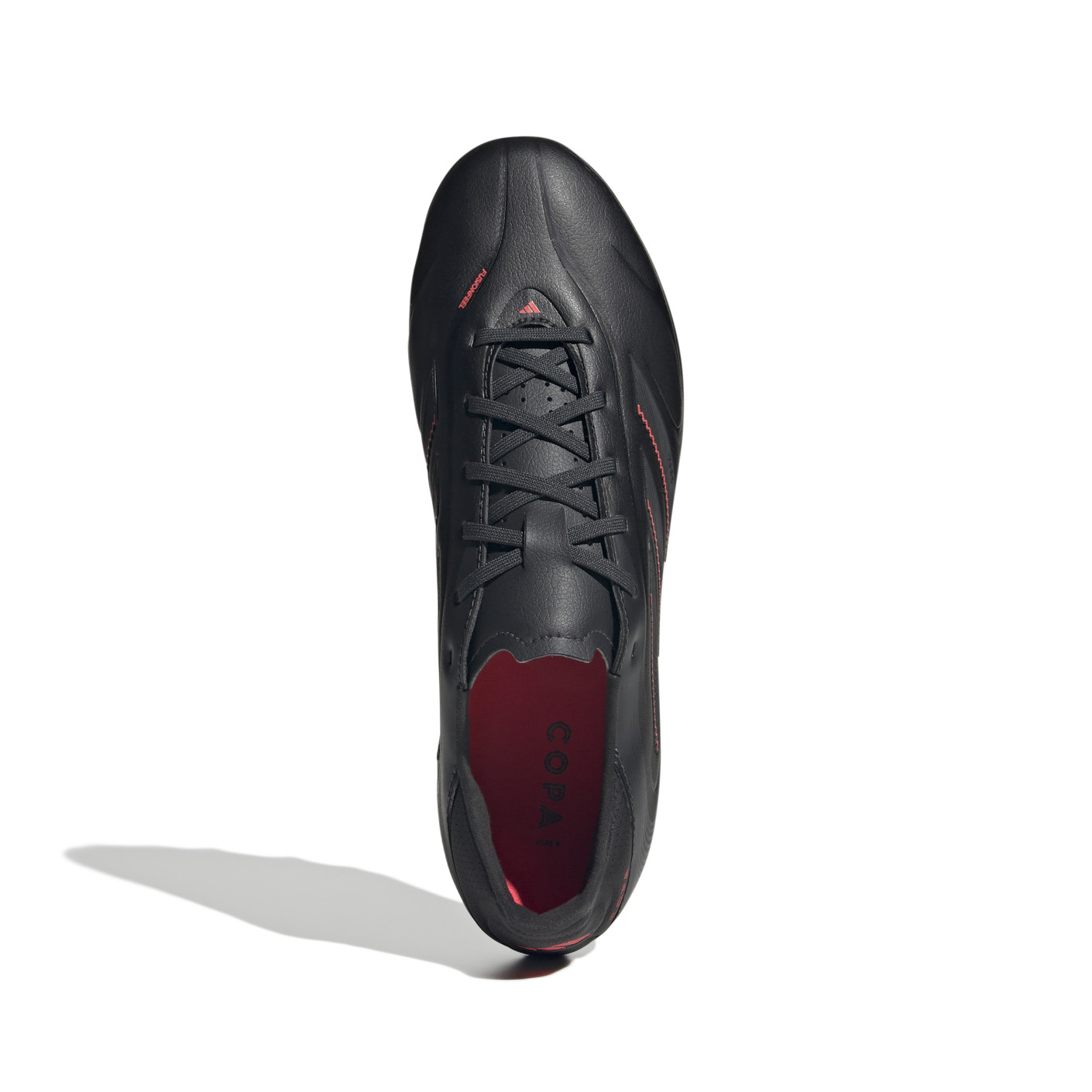 Adidas Copa Pure III League Gras / Kunstgras Voetbalschoenen (MG) Zwart Donkergrijs Rood