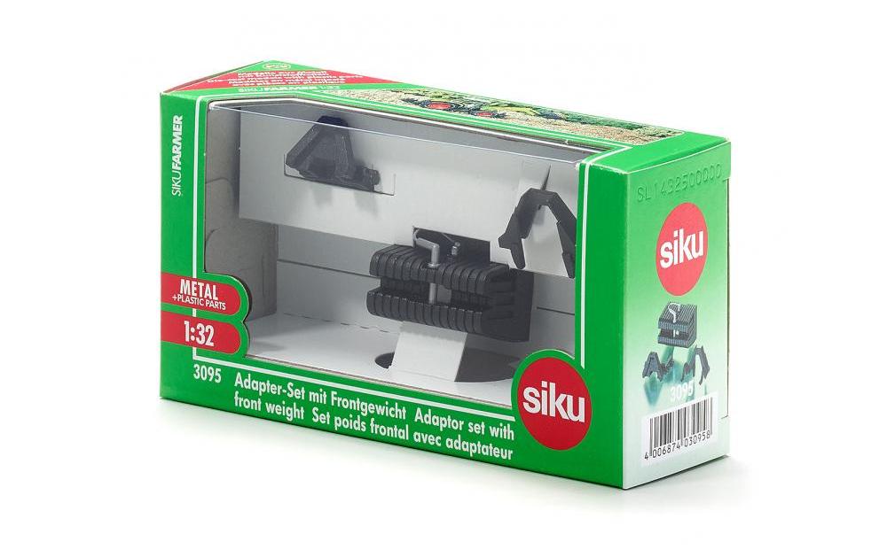 Adapter Set mit Frontgewicht 1:32Siku Farmer Gewicht mit Adapter