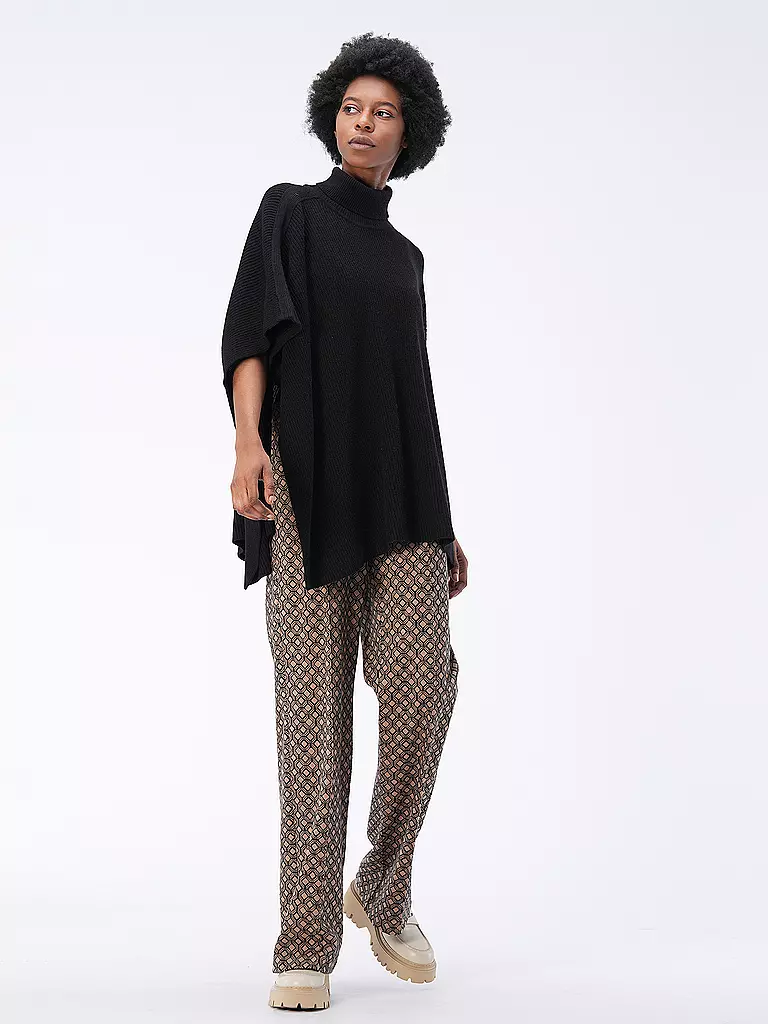 BOSS Cape - Poncho LAVINIA schwarz