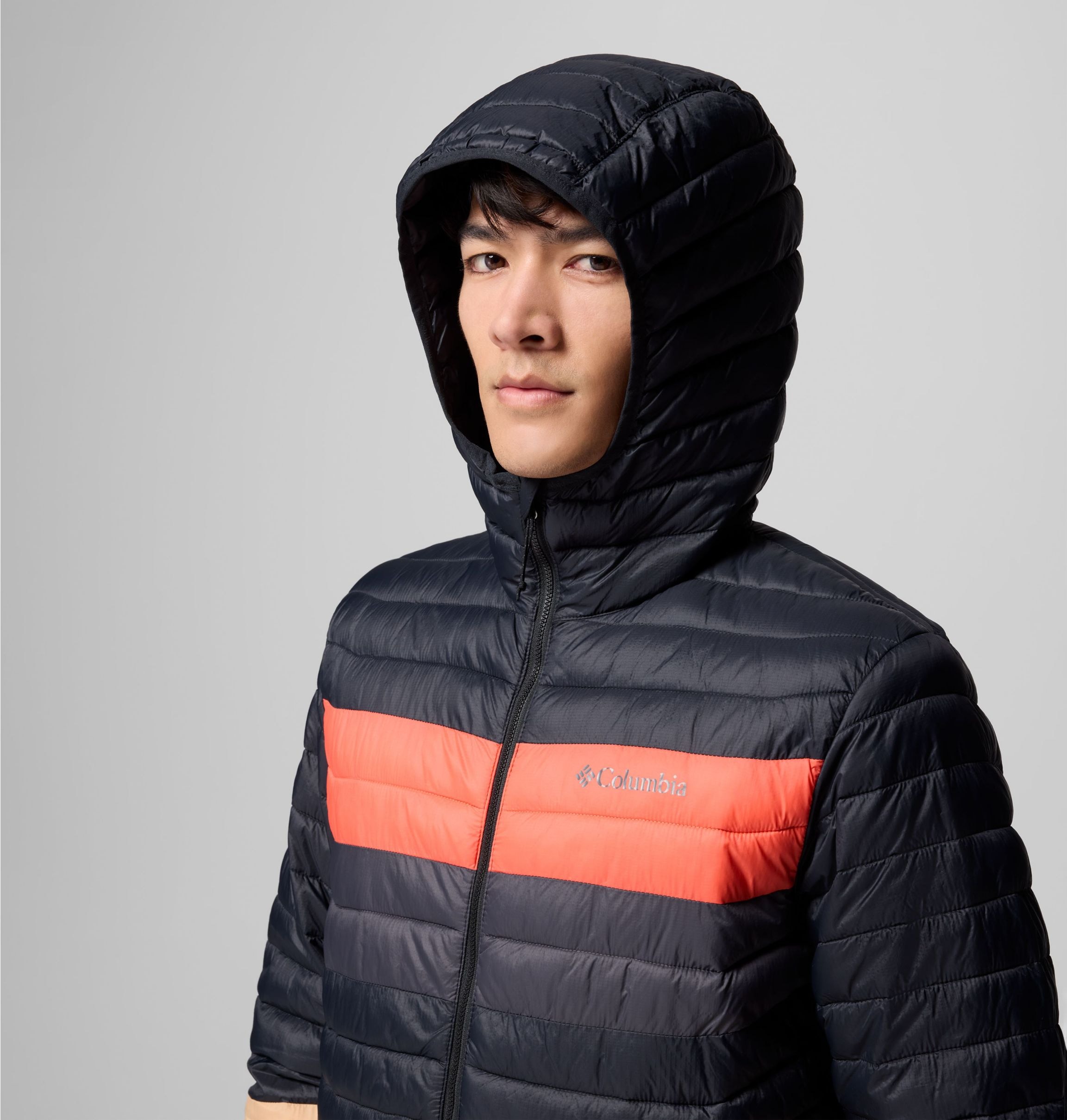 Columbia Steppjacke »POWDER PASS HOODED JACKET« 1 Stk. tlg.