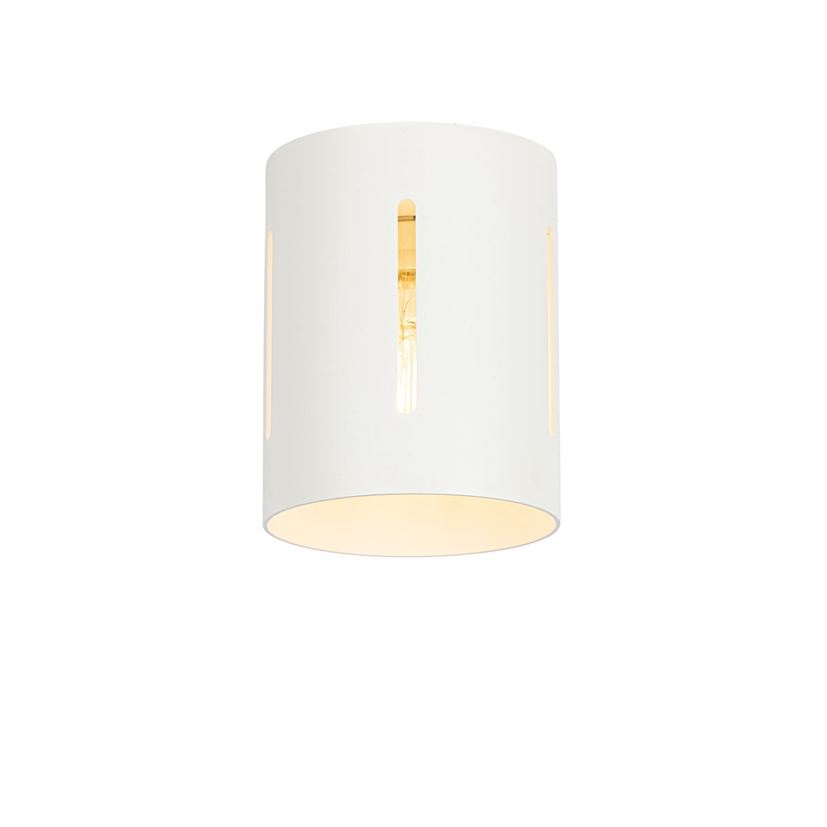 Design plafondlamp wit met lichteffect - Yana