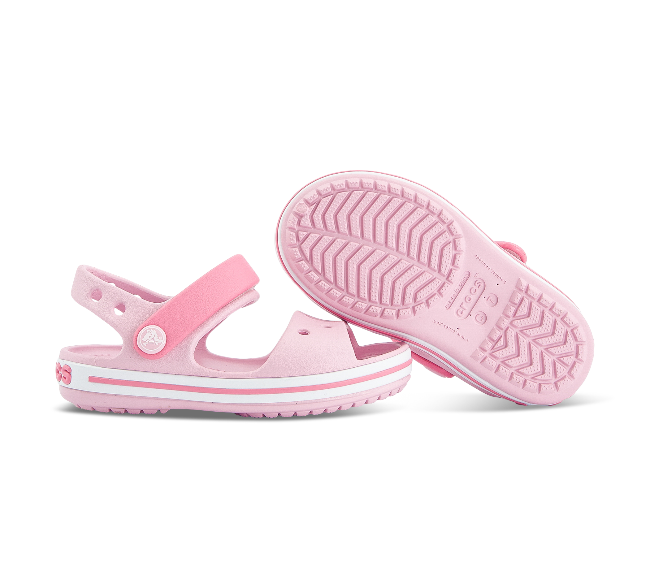 Crocs Crocband Sandal - Wassersandalen rosa