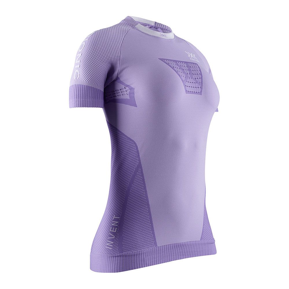 X-Bionic INVENT 4.0 RUN SPEED - Sous-couche Femme brightlavender/white