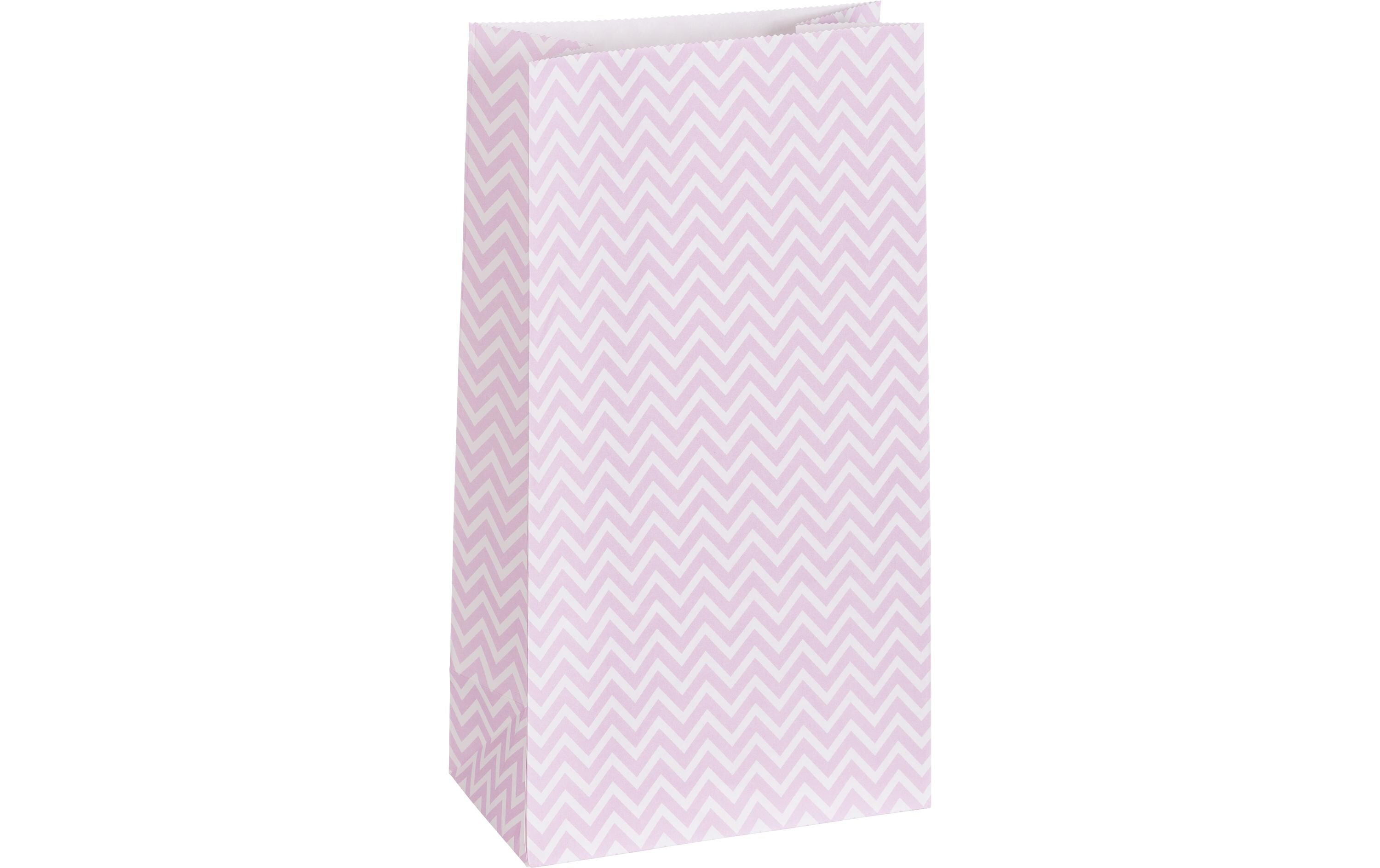 Geschenktüte 12 Stück PinkPapierbeutel Set