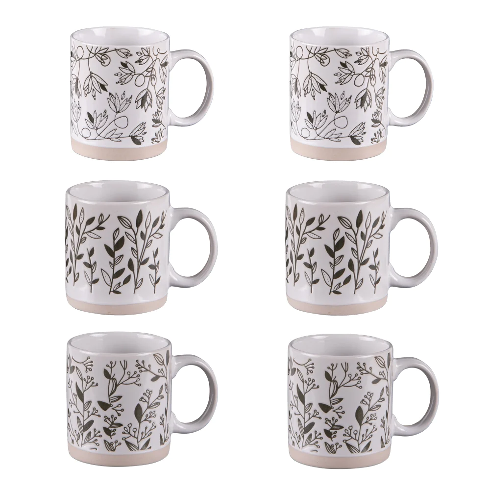 Coffret de 6 tasses Bucolique 18 cl Table passion