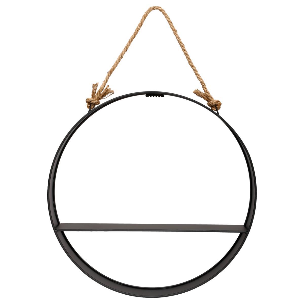 ETAGERE MURALE METAL MODERNE D.54.5X10CM