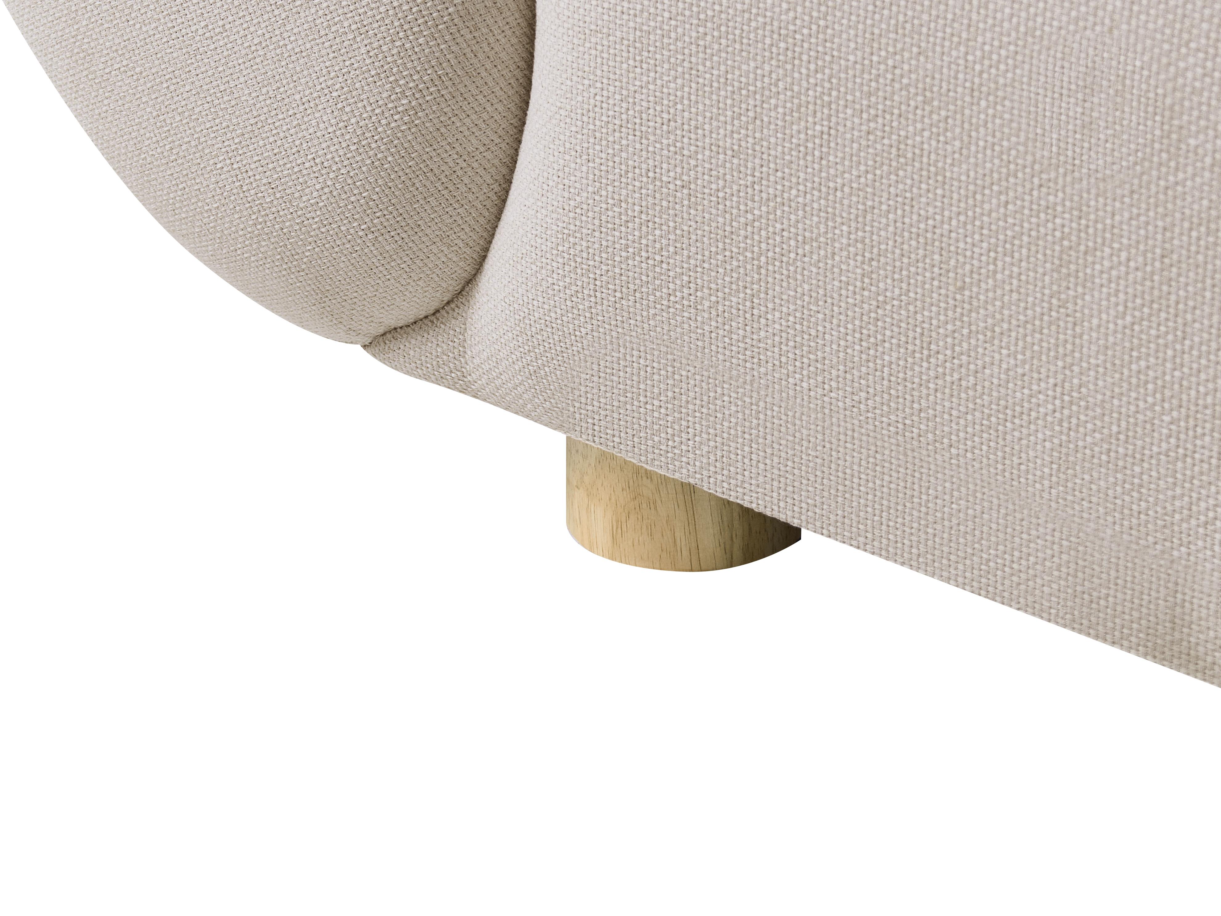 Bank 2-zits RINGEL Stof Lichtbeige