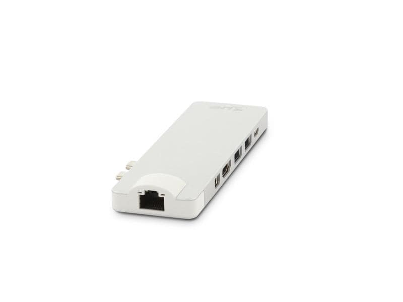 LMP Dockingstation USB-C Compact Dock Silber Thunderbolt-Dock für MacBook Pro