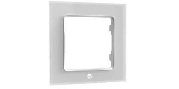 Shelly Wall Frame 1 für Shelly Wall Switch weiss Shelly Abdeckrahmen Grösse 1 x 1, weiss