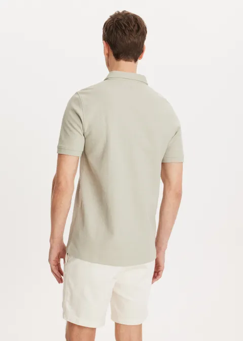 Polo met logo groen (GRN.PAS)