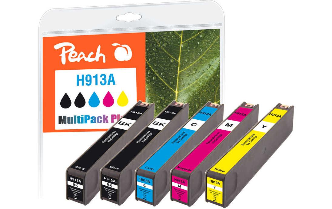 Tintenset HP Nr. 913A Multipack Plus BK/C/M/Y<br>Druckerpatrone: Schwarz, Cyan, Magenta, Gelb