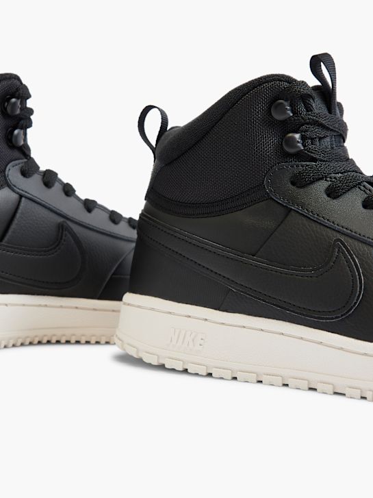 Nike COURT VISION MID WNTR Hoher Sneaker Schwarz