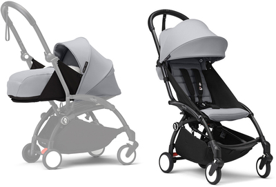 Stokke YOYO 3 Sportsvogn inkl. Newborn Pack, Stone/Black