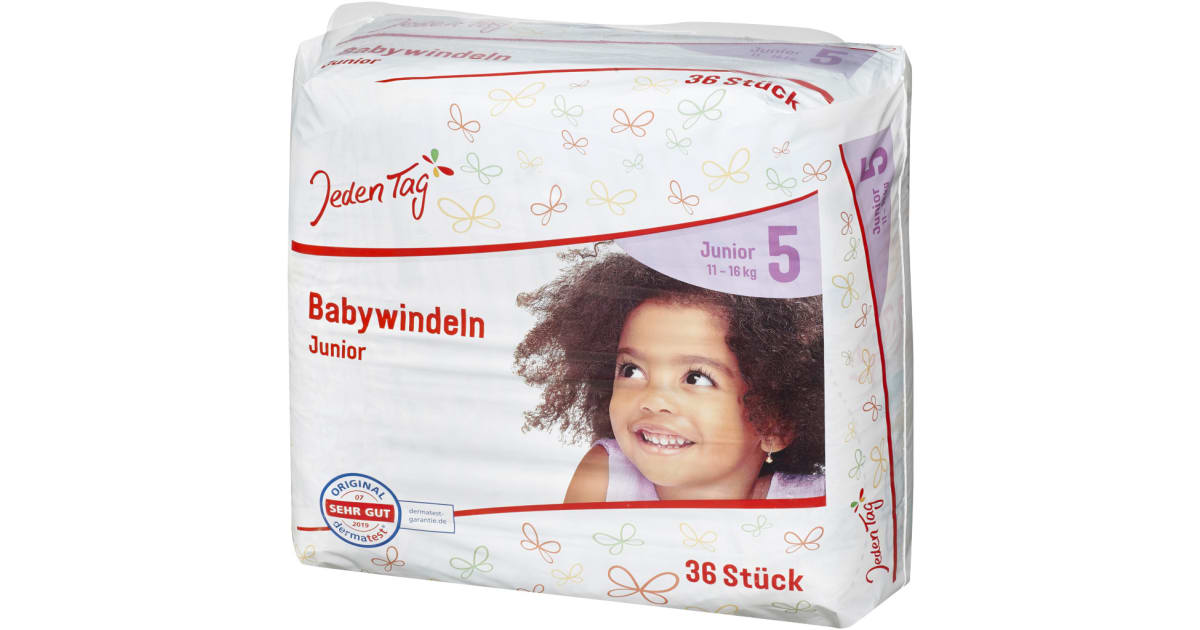 Jeden Tag Baby Windeln Junior 12-25 kg