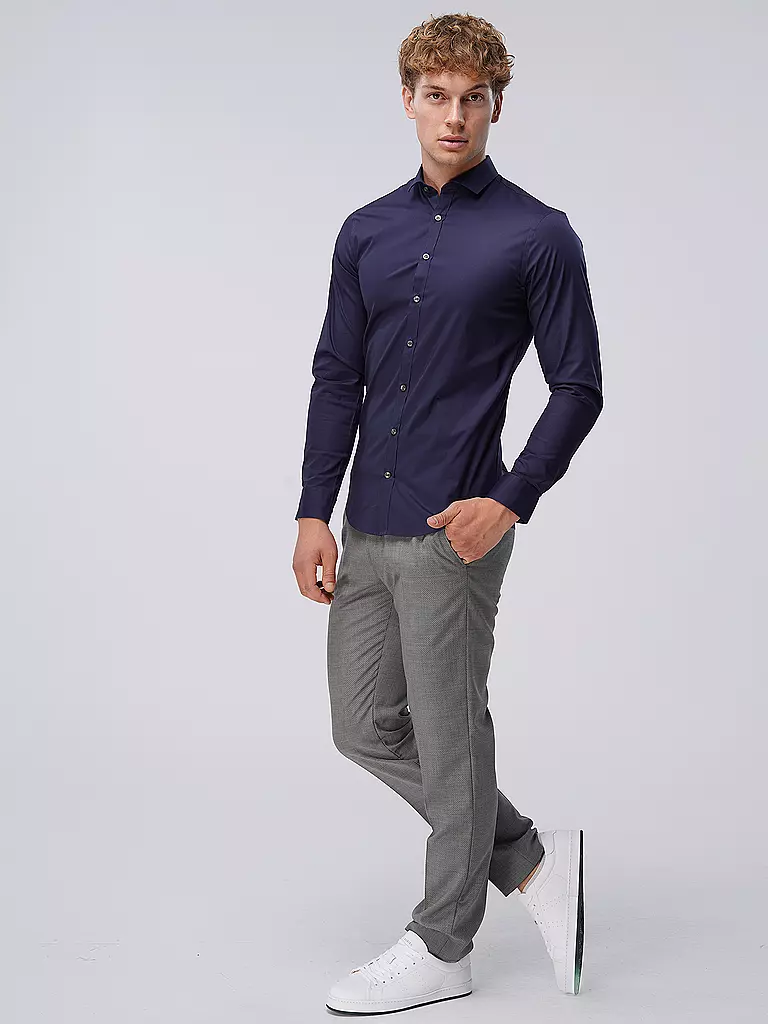 TIGER OF SWEDEN Hemd Slim Fit FILLIAM dunkelblau