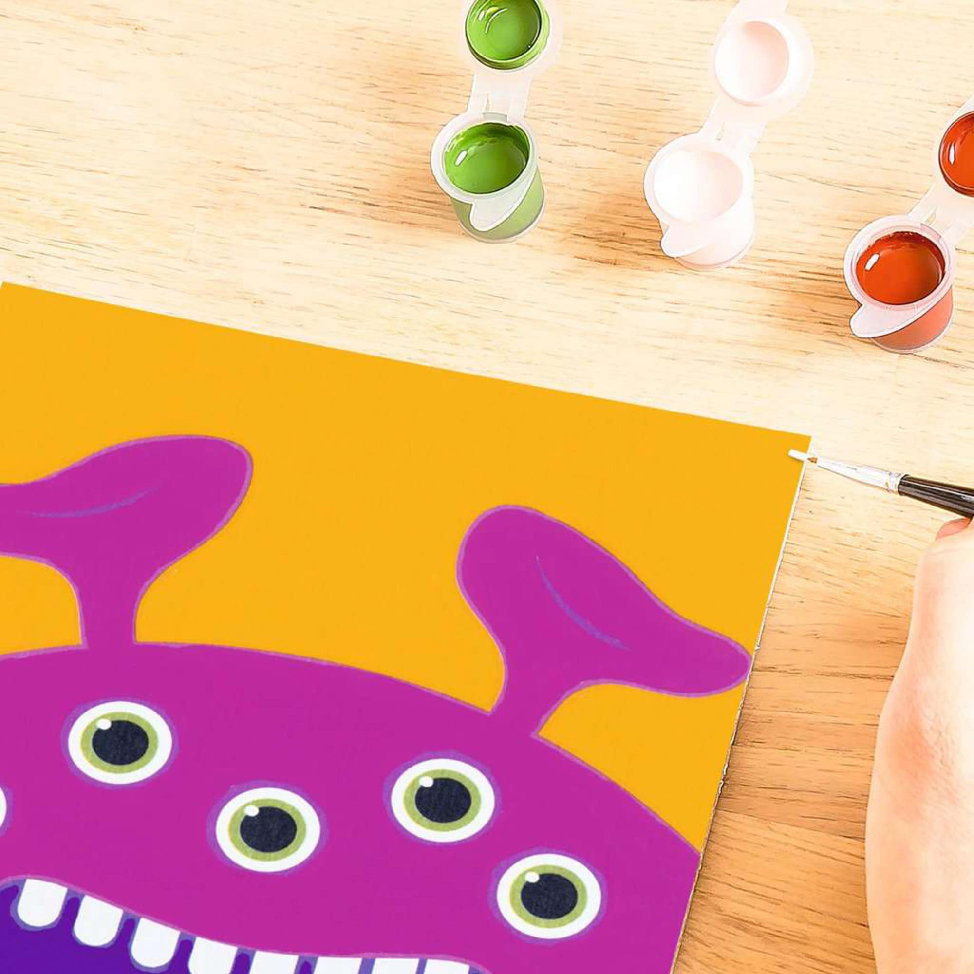 Ravensburger Malen Malen nach Zahlen - Lila Monster