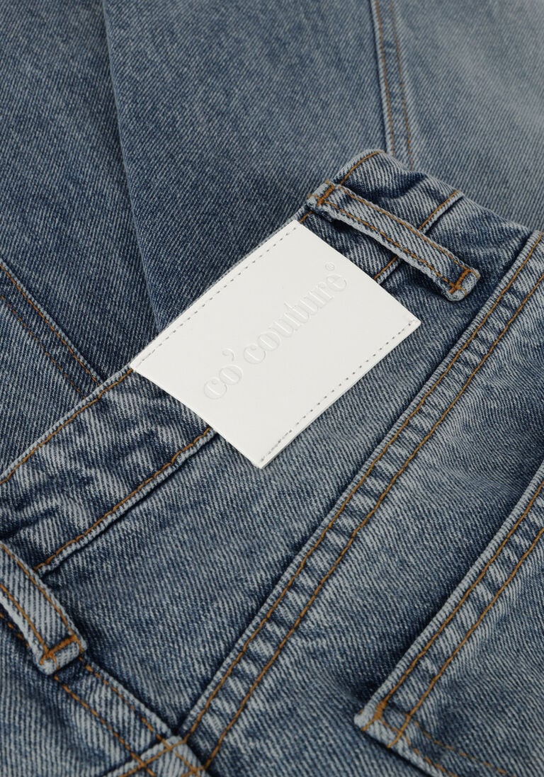 CO\\'COUTURE donkerblauwe co'couture wide jeans vika wide seem long jeans