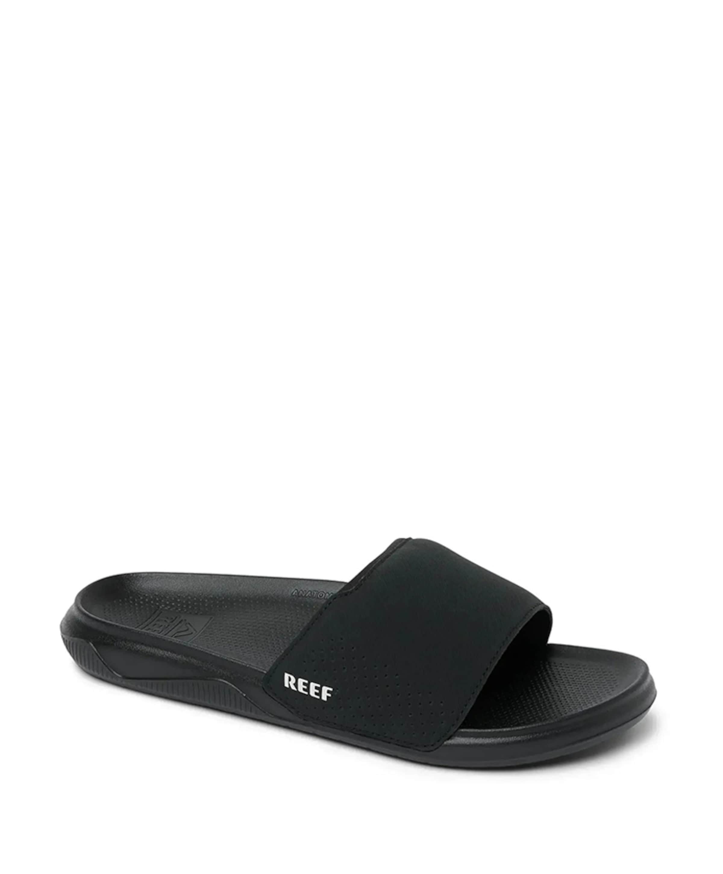 Reef Tailside heren slipper zwart