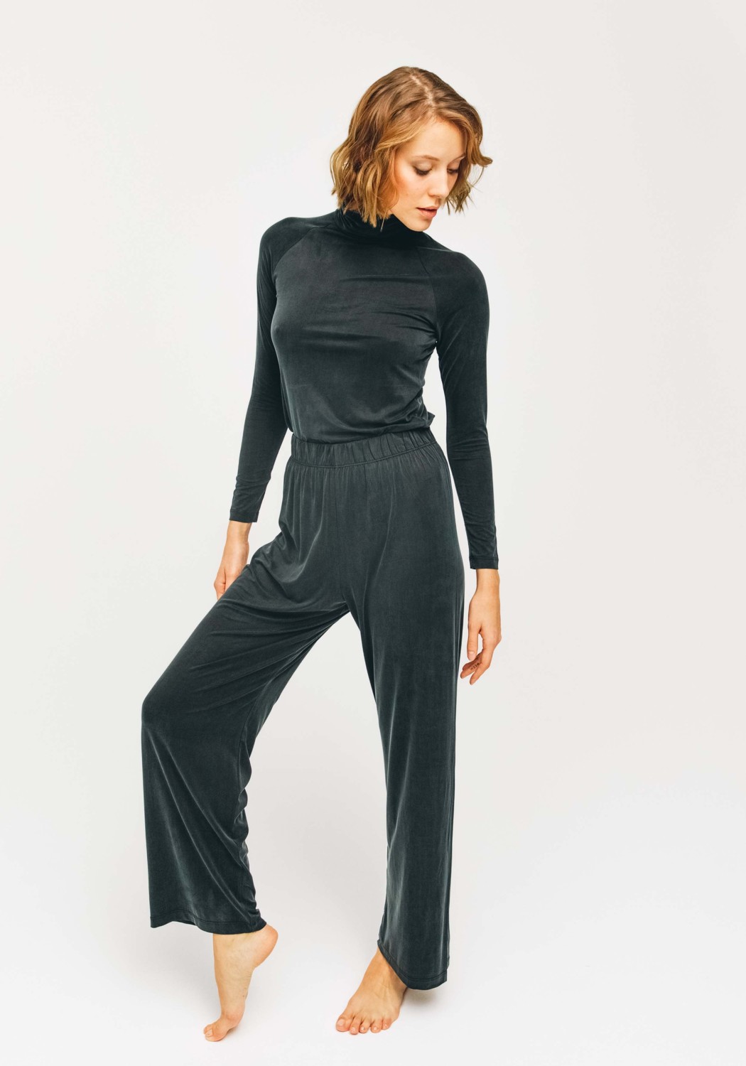 Moya Kala Hose High Waist Pants Graphite