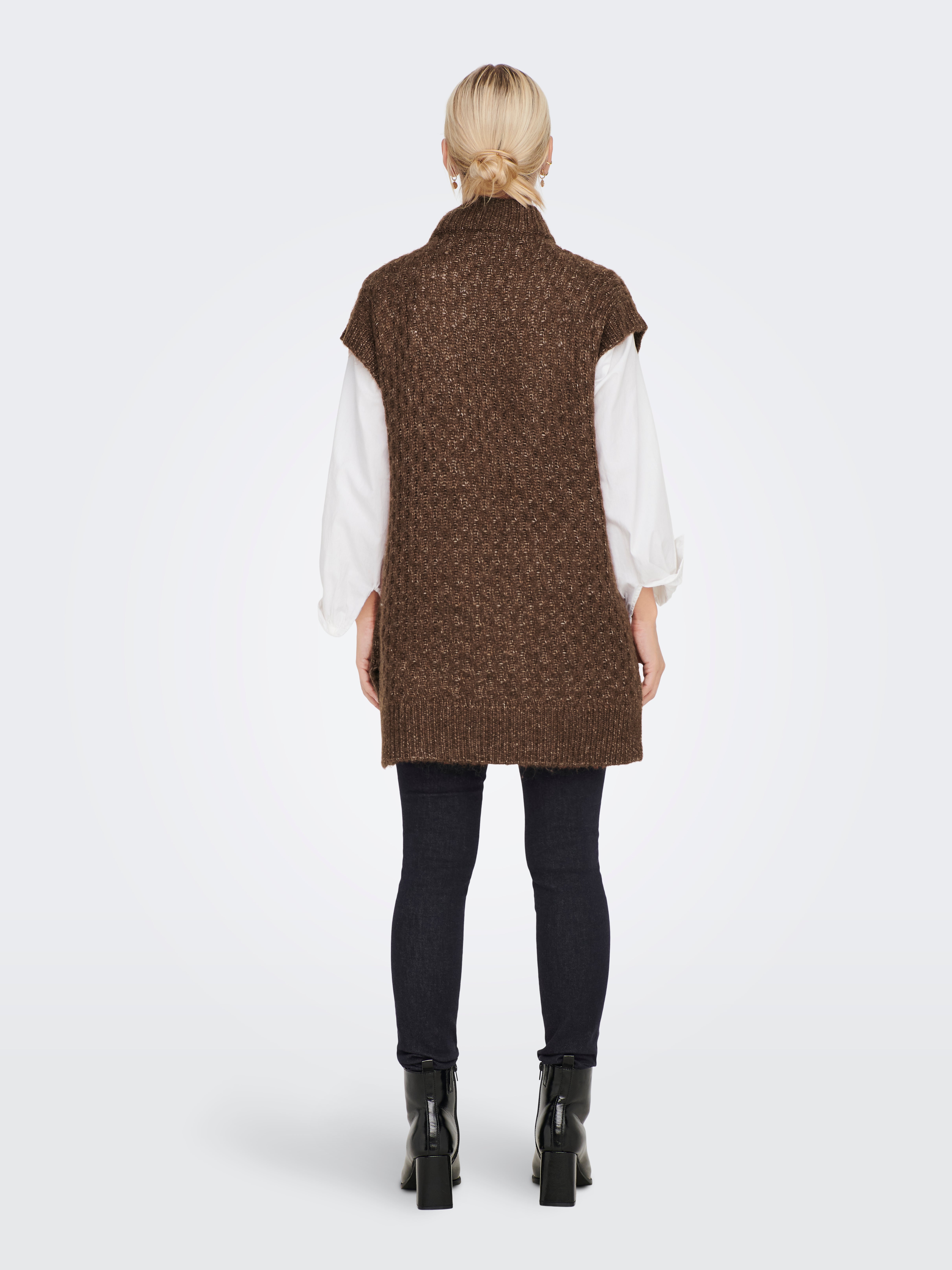 ONLNEW Strickpullover Potting Soil