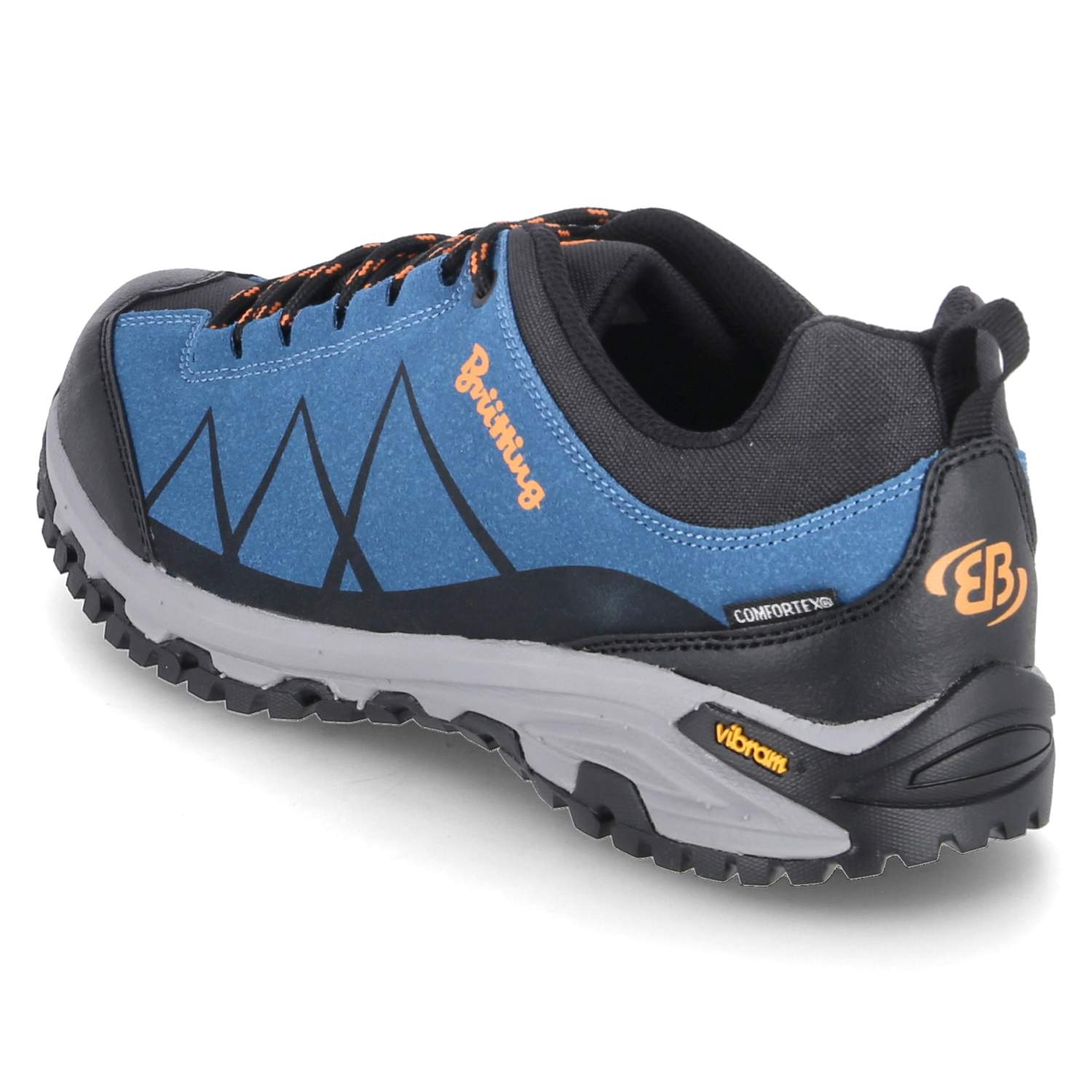 Brütting Outdoorschuhe KANSAS - petrol/schwarz/orange