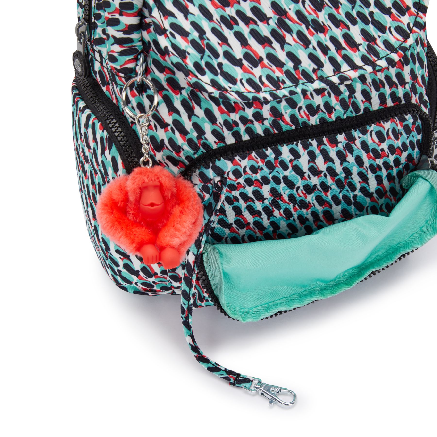 CITY ZIP MINI Mini sac à dos avec bretelles ajustables - Abstract Print