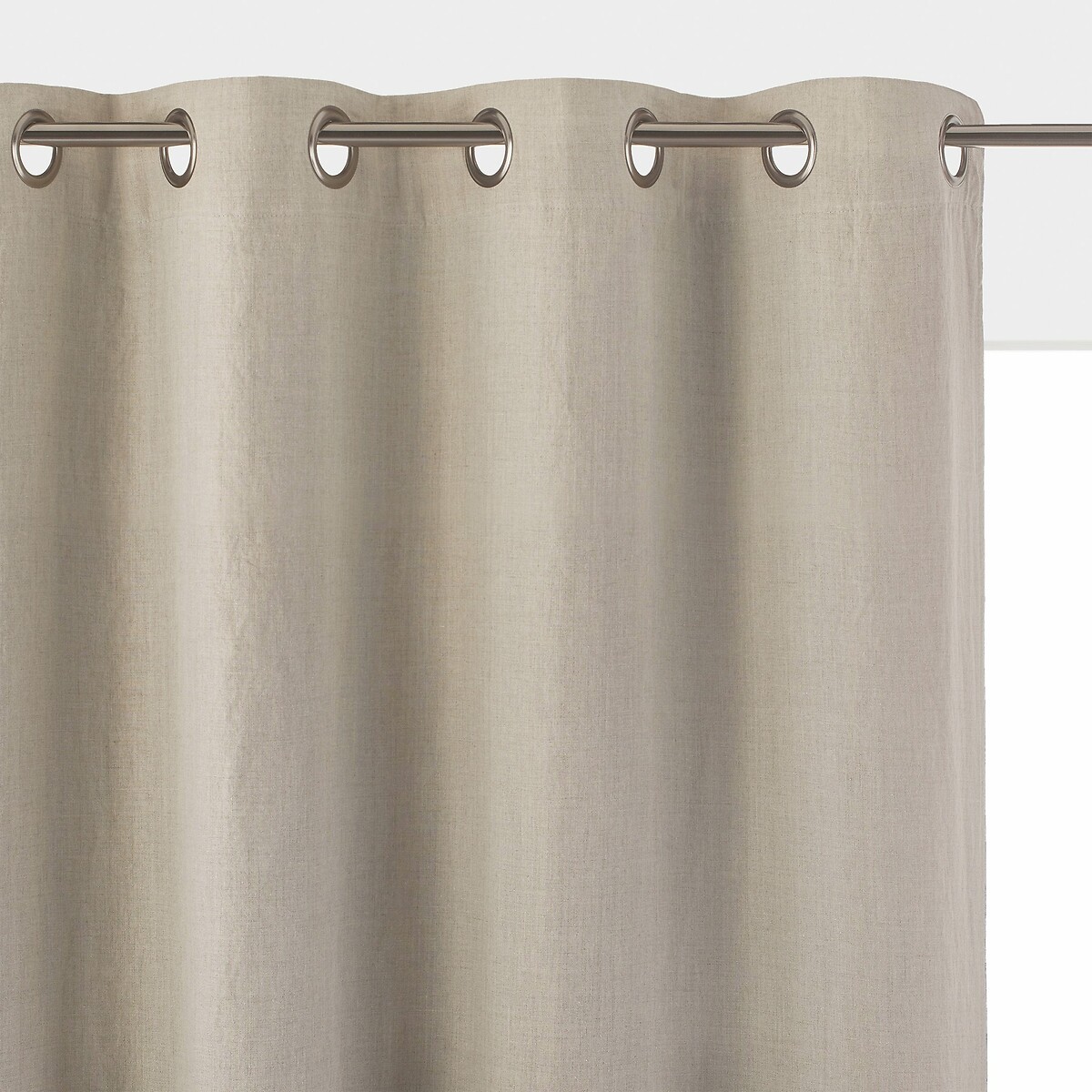 LA REDOUTE INTERIEURS<br>Cortina de radiador blackout em linho lavado Onega